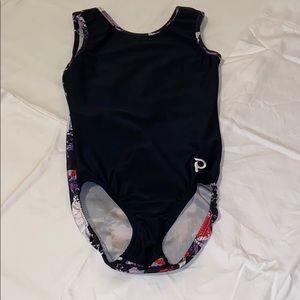 Plum Gymnastics Leopard